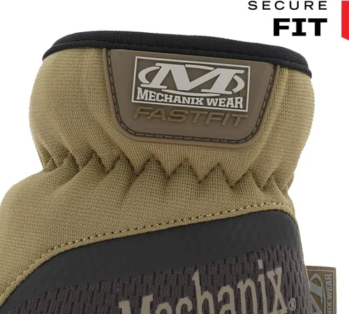 Miniatura 4 de Mechanix Wear: FastFit Work Glove with Elastic Cuff for Secure Fit, Performance Gloves for Multi-purpose Use Marrón