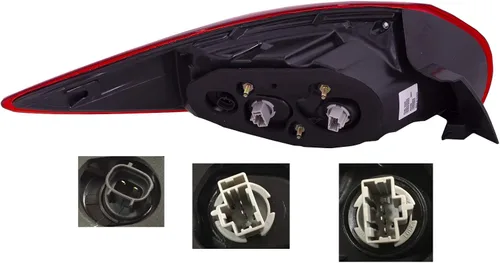 Miniatura 2 de HEADLIGHTSDEPOT Luz trasera compatible con Mazda CX-5 2013-2016 Luz trasera exterior derecha del lado del pasajero