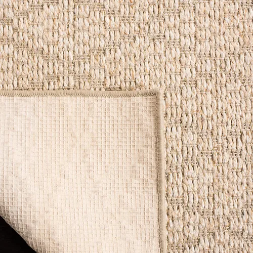 Miniatura 4 de SAFAVIEH Palm Beach Collection - Alfombra para pasillo, 2 pies 3 pulgadas x 10 pies, color beige y beige, diseño de sisal, no desprende pelusa