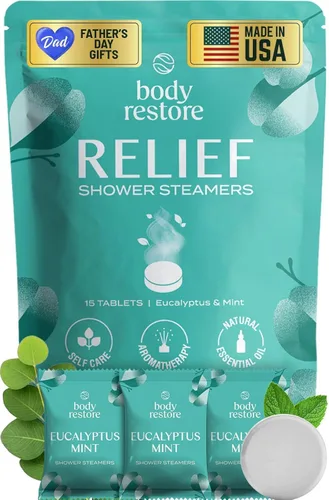 Miniatura 17 de Body Restore - Vaporizadores de regadera para aromaterapia, paquete de 6 - Relleno para calcetines navideños para hombres, regalos de cumpleaños