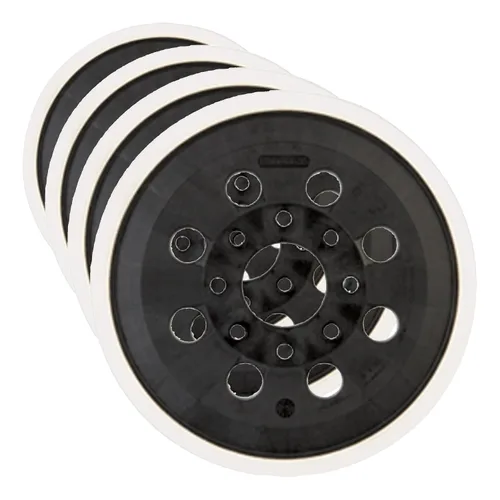 BOSCH RS034 Almohadilla de lijado suave de gancho y bucle de 5 pulgadas (paquete de 4)