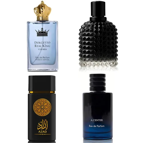 Miniatura 12 de A CENTER Colonia para hombre incluye 4 paquetes variados de perfume de regalo, 3.4 onzas líquidas cada uno Eau De Parfume Naranja Amarga, aroma a