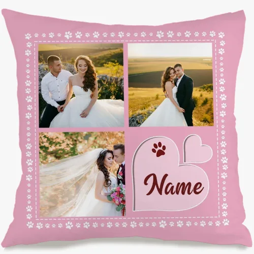 Miniatura 12 de Custom Pillow Case Designed with 6 Pictures and Words for Mom, Decorative Cushion Providing a Heartfelt Gift for Family Celebrations Holidays or 6