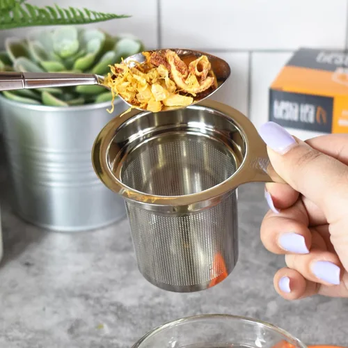 Miniatura 8 de Tiesta Tea Brewbasket Colador de Infusión de Acero Inoxidable para Hojas Sueltas, Colador de Malla Fina Reutilizable para Bebidas Calientes y Frías