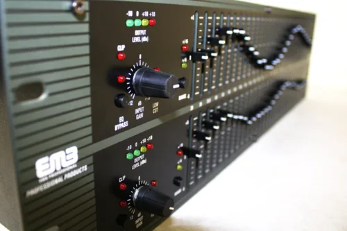 Miniatura 4 de EMB Sistema de sonido profesional EB731EQ Ecualizador/limitador gráfico