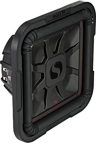 Miniatura 2 de Kicker 46L7T122 L7T L7-Thin - Subwoofer delgado de 12 pulgadas (30 cm), bobina de voz doble, 2 ohmios, 600 vatios