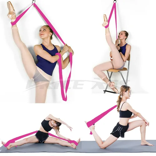 Miniatura 4 de Estirador de yoga y ballet de piernas, accesorio para la puerta para obtener más flexibilidad, flexibilidad y estiramiento de las correas