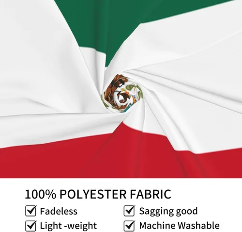 Miniatura 7 de JUHIOPOI Tapiz de pared con bandera de México, hippie mexicano para dormitorio y sala de estar (60 x 50 pulgadas)
