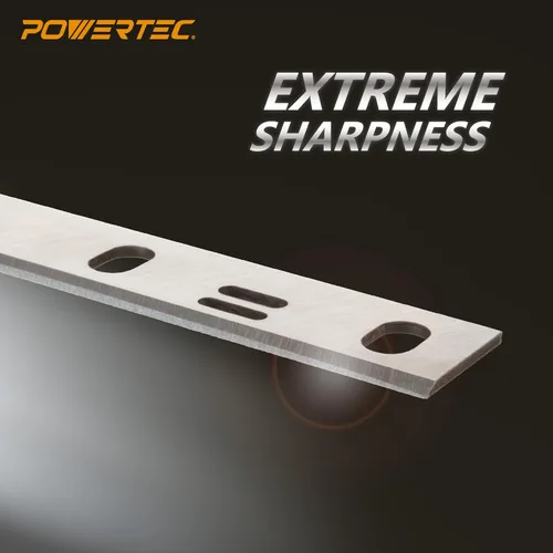 Miniatura 2 de POWERTEC Cuchillas de ensambladora de 6 pulgadas para performax 90237 Jointer, juego de 2 (14815V)