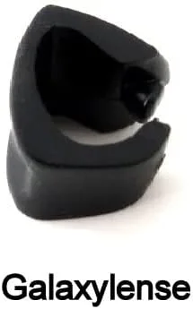 Miniatura 2 de Galaxy Clip - Kits de goma de repuesto compatibles con Oakley Si Ballistic M Frame 2.03.0 de color negro, Negro