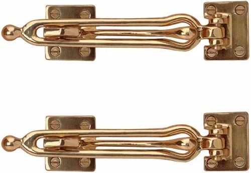Miniatura 23 de Renovators Supply Manufacturing Cerradura de puerta de hierro forjado negro de 6.5 pulgadas con herrajes de montaje