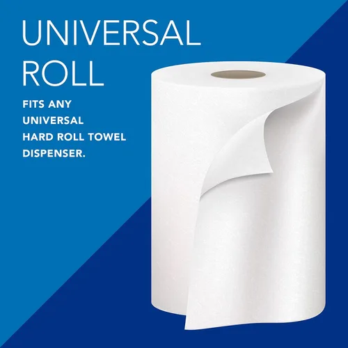 Miniatura 4 de Scott Professional Universal toallas de papel en rollo de fibra 100% reciclada, a granel (01052), núcleo duro de 1.5' de diámetro, bolsillos