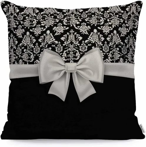 Miniatura 19 de WONDERTIFY Funda de almohada para sofá con diseño de conejo gris aislado en fondo blanco - Funda de almohada de lino suave para decoración