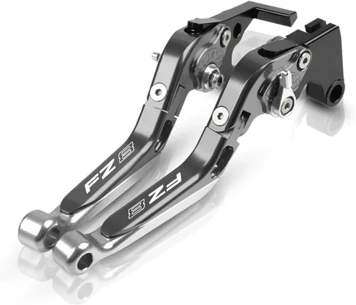 Miniatura 14 de Para Yamaha FZ8 FZ-8 FAZER 2011-2015 Palancas de freno de embrague de aluminio manija plegable ajustable piezas de accesorios de motocicleta (C1)