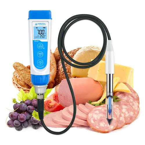 Miniatura 6 de Apera Instruments PH60-MS Kit de Probador de Medidor de pH Portátil con Electrodo de pH Semi-Micro LabSen 246-5 ATC para Medición de pH de Grado