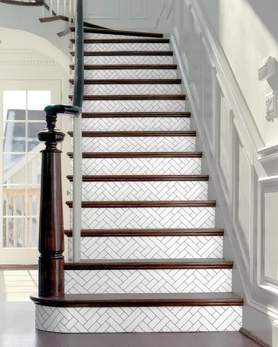Miniatura 18 de FLFK Calcomanías para escaleras - Adhesivos para escaleras, Calcomanías autoadhesivas para escalones de Sunrise Coast, para decoración del hogar
