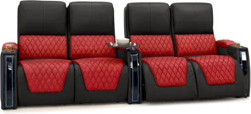 Miniatura 82 de Seatcraft Apex Zero-Gravity CoolZero - Asiento de cine en casa de cuero italiano, reposacabezas eléctrico, lumbar eléctrico, reclinable eléctrico