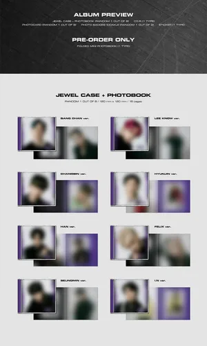 Miniatura 3 de STRAY KIDS ODDINARY Mini Album JEWEL CASE ( CHANBIN Ver. ) ( Incl. CD+PRE-ORDER ITEM+Photo Book+Photo Card+Photo Badges(Ddak Ji)+Sticker+STORE GIFT