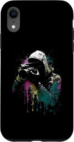 Miniatura 8 de iPhone 15 Fotógrafo con cámara reflex Splash Art Photography Case