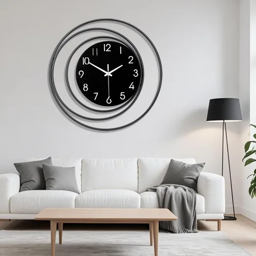 Miniatura 4 de Dankeit 13inch Decorative Wall Clock, Silent Non-Ticking Quality Quartz Battery Operated, Large Wall Clock for Living Room Kitchen Home Bathroom