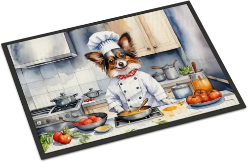 Miniatura 28 de Caroline's Treasures DAC6179MAT Affenpinscher - Tapete para puerta delantera, para interiores y exteriores, para entrada, antideslizante, lavable