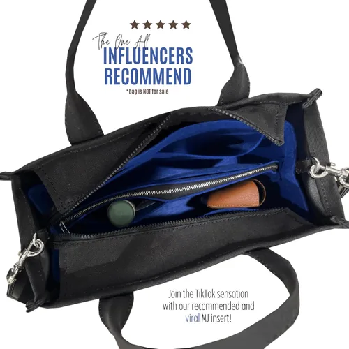 Miniatura 4 de Premium Purse Organizer compatible with The Medium Tote Bag Organizer, The Traveler Tote Bag Organizer Insert, Handmade 2mm Felt Sturdy
