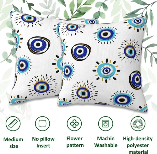 Miniatura 4 de Juego de 2 fundas de almohada con diseño de punto dálmata con corazón rosa de 18 x 18 pulgadas, fundas decorativas para dormitorio, sala de estar