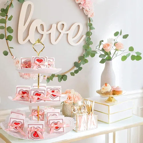 AIXIANG 24 recuerdos de jabón de corazón rosa para invitados, recuerdos de fiesta, regalos de recuerdos, regalos de fiesta de boda para invitados,