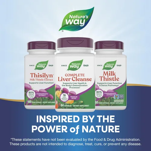 Miniatura 7 de Nature's Way Limpieza completa del hígado, apoya los procesos de desintoxicación del cuerpo*, con cardo mariano, vitaminas B, mezcla de hígado