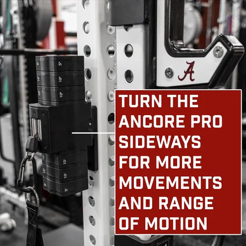 Miniatura 9 de Ancore Pro: Máquina de cable para gimnasio en casa Sistema de entrenamiento portátil para entrenamiento de fuerza Viene con soporte para rack