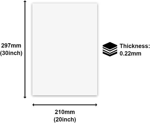 Miniatura 3 de MR.R 10 piezas de 8 x 12 pulgadas, tablero de metal de aluminio brillante blanco puro para fotos, letrero de aluminio en blanco para sublimación