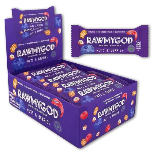 Miniatura 18 de RAWMYGOD Barras de frutas y nueces, sin gluten, veganas, sin azúcar añadida