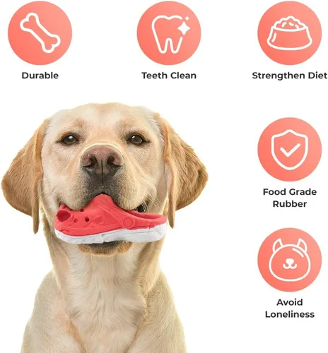 Miniatura 4 de Juguetes masticables para perros, juguetes resistentes para masticadores agresivos, juguete de goma duradero para cachorros, juguetes interactivos