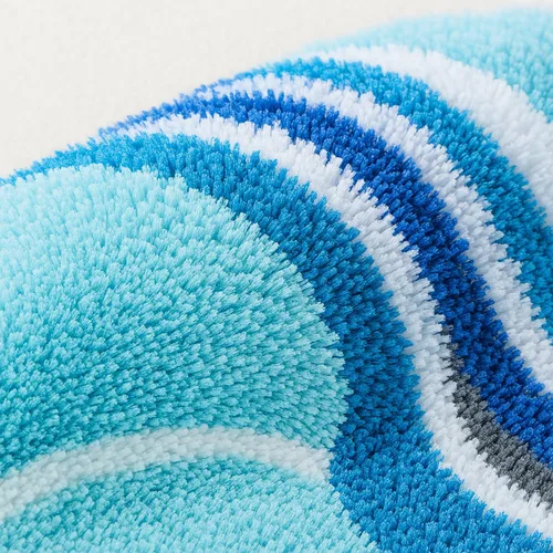 Miniatura 6 de Milky Way - Tapete de baño suave, absorbente de agua, antideslizante, lavable a máquina