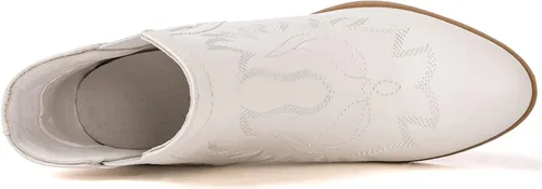 Miniatura 6 de GLOBALWIN Botas de tobillo para mujer, botas vaqueras del oeste
