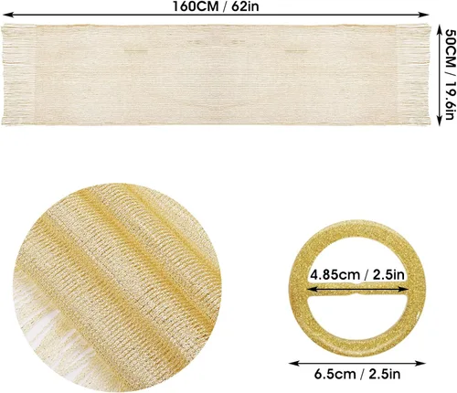 Miniatura 2 de Aster Chales metálicos brillantes y envolturas para vestidos de noche con hebilla para mujer, chales y envolturas para fiesta, novia, dama de honor