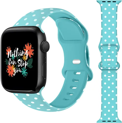 Compatible 38mm Correas de Apple Watch para mujeres 40mm 41mm 42mm 44mm 45mm, correas iWatch para mujeres, pulseras de lunares, correa de Apple