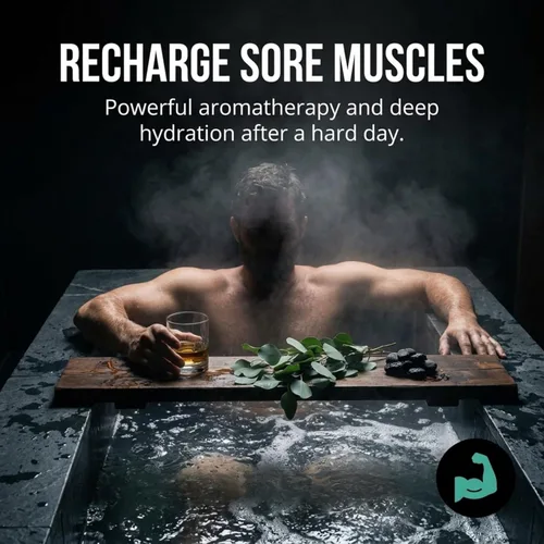 Miniatura 7 de Bombas de baño para hombres, juego de 18 bombas de baño naturales perfumadas fuertes hechas a mano de 2.5 onzas con aromas de aceites esenciales