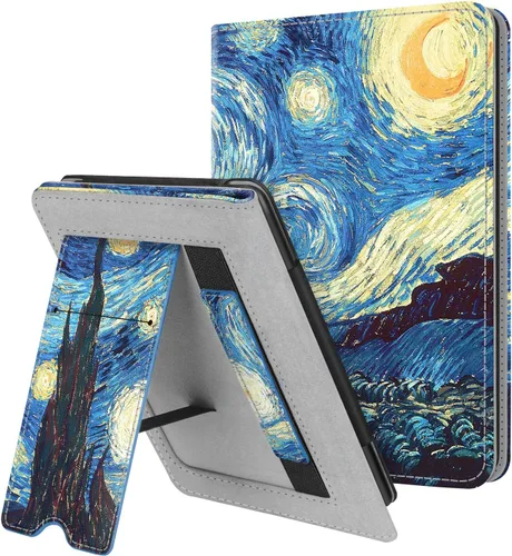 Miniatura 11 de Fintie - Funda con tapa para Kindle Paperwhite, con soporte, para todos los de 2018 y 10 generación, de cuero falso prémium, con ranura