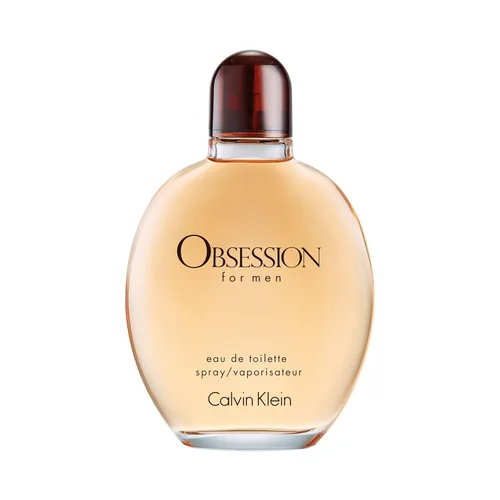 Calvin Klein Obsession for Men Eau de Toilette - Ambery Colonia para hombre - Con notas de bergamota, mandarina, lavanda y almizcle - Fragancia de