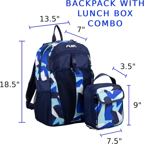 Miniatura 2 de Paquete de mochila de combustible y bolsa de almuerzo
