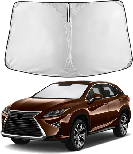 Miniatura 339 de EcoNour Parasol para parabrisas compatible con Hyundai Tucson 2016-2019 2020 2021, visera solar para parabrisas delantero y ventana, bloqueador