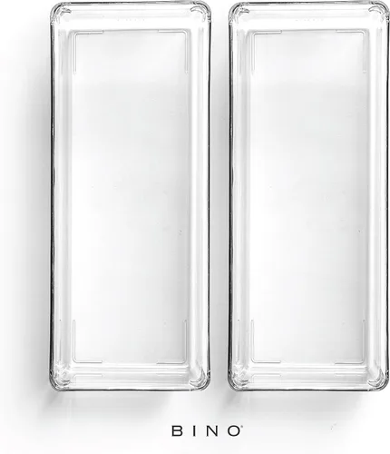 Miniatura 5 de Bino - Organizador de cajones de plástico multiusos, rectangular