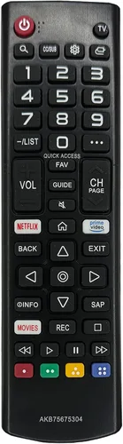 AKB75675304 Reemplazo de control remoto universal, apto para LG Smart TV 32LM570BPUA 32LM620BPUA 32LM630BPUB 55UM69 65UM73000PUA 55UM6900PUA