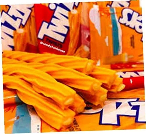 Miniatura 2 de Twizzlers Twists - Caramelos rellenos de crema de naranja (paquete de 2)