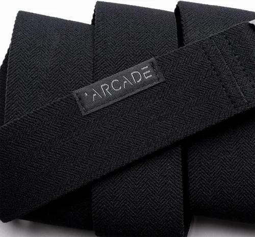Miniatura 2 de Arcade El original cinturón largo unisex de aventura, correa elástica resistente, hebilla no metálica apta para viajes, cintura de hasta 50 pulgadas