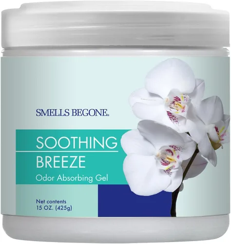 Miniatura 9 de SMELLS BEGONE Eliminador de olores de gel de 15 onzas – Absorbe y elimina los olores difíciles en áreas de mascotas, baños, sótanos, garaje
