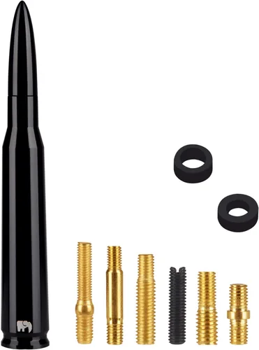 Miniatura 4 de ONE250 Antena estilo bala para Dodge RAM (RAM 1500, RAM 2500 o RAM 3500 1994-2019) y Ford Serie F