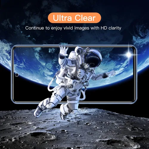 Miniatura 5 de JETech Protector de pantalla para Samsung Galaxy A53 5G / A52 / A52 5G / A52s 5G, película de vidrio templado 9H, antiarañazos, transparente HD