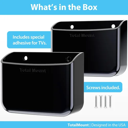Miniatura 7 de TotalMount Soporte universal para control remoto, se fija a la pared o la parte posterior del televisor, compatible con todos los controles remotos